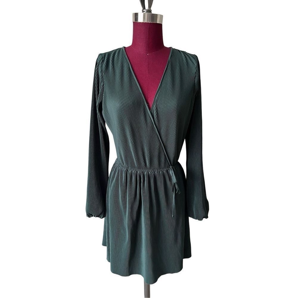 Abercrombie & Fitch Green Mini Dress